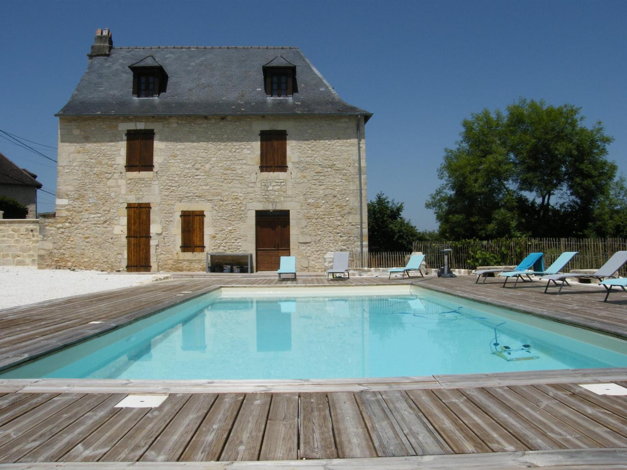 Lou Chastel, Demeure Perigourdine Climatisee Avec Piscine Privee Et Chauffee La Bachellerie Екстериор снимка